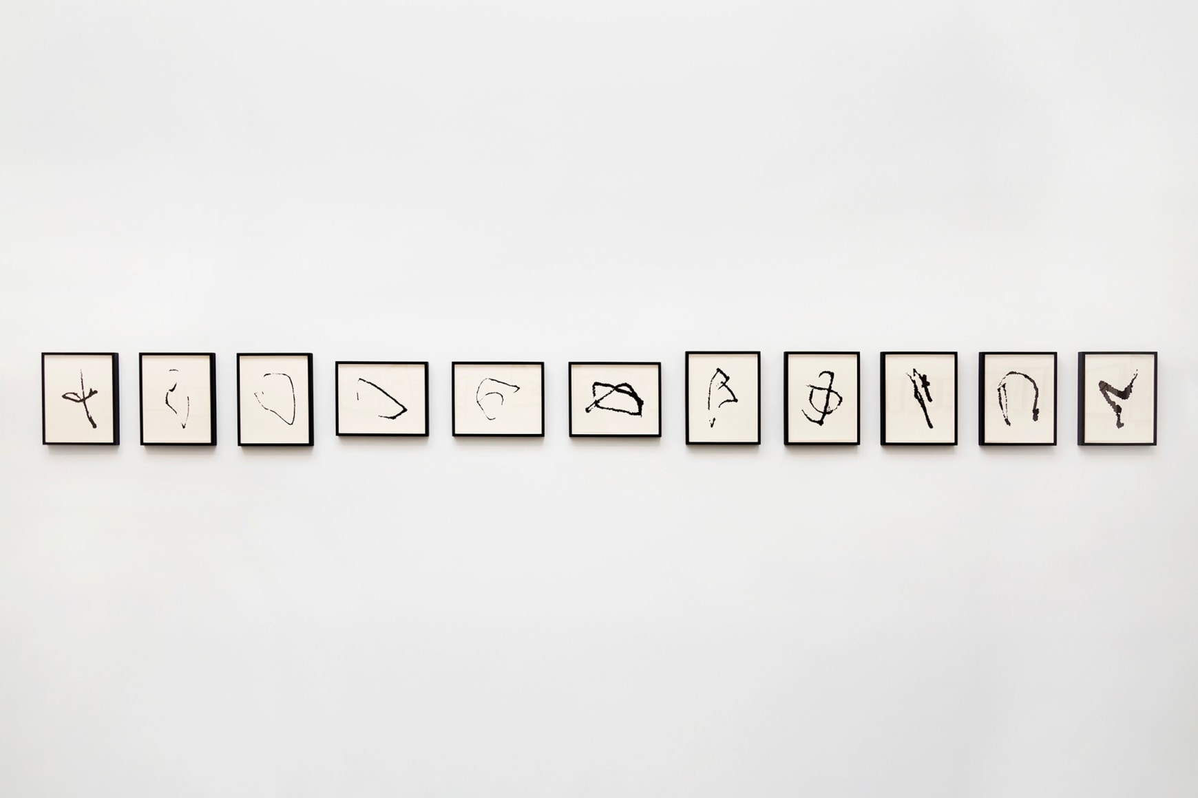 Allan McCollum, Collection of Eleven Writer&#039;s Daughter Drawings