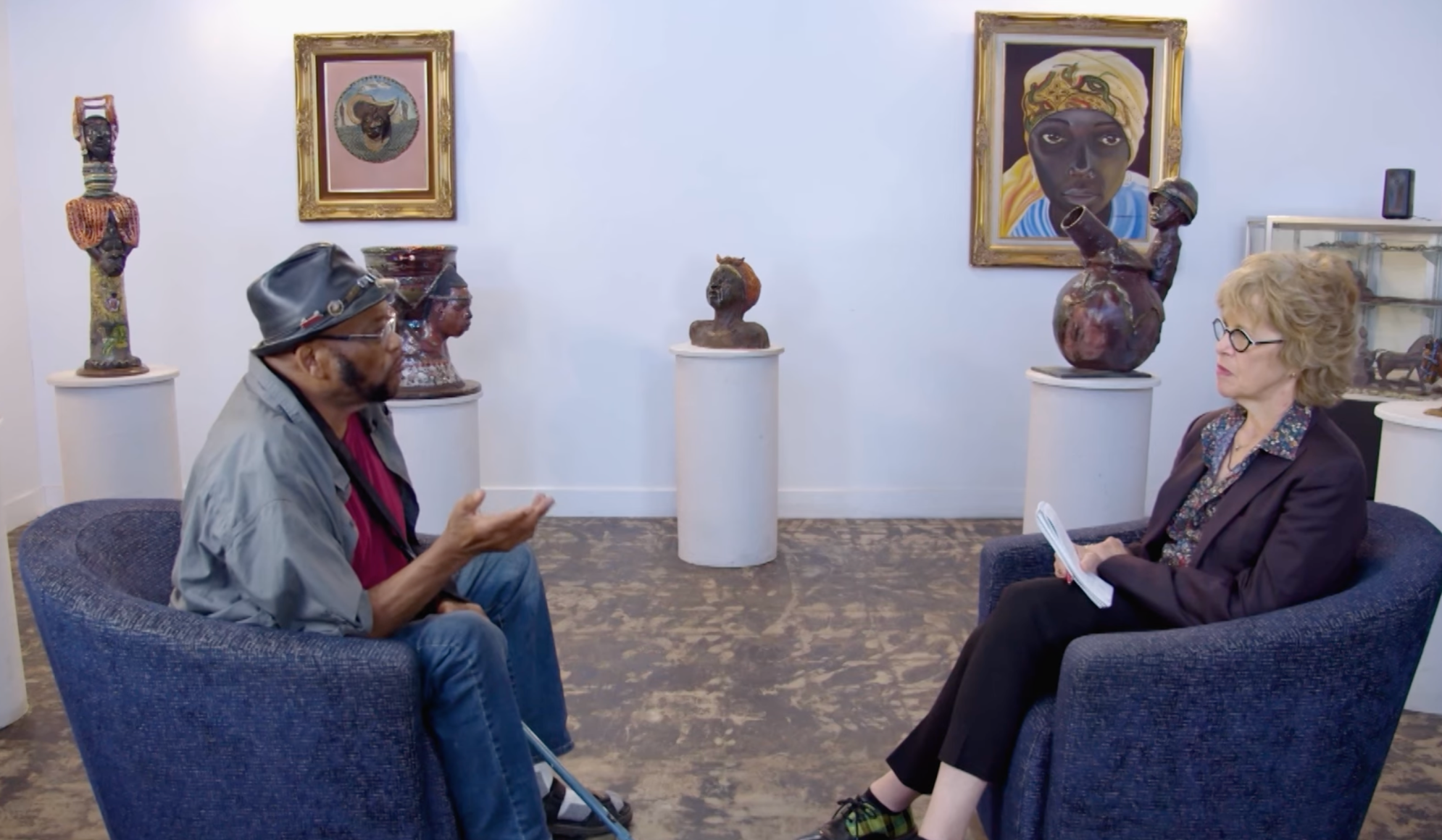 Laura Flanders &amp; Friends | Vessels of Revolution: Sculptor Akinsanya Kambon on Art, Black Panther Legacy &amp; Liberation
