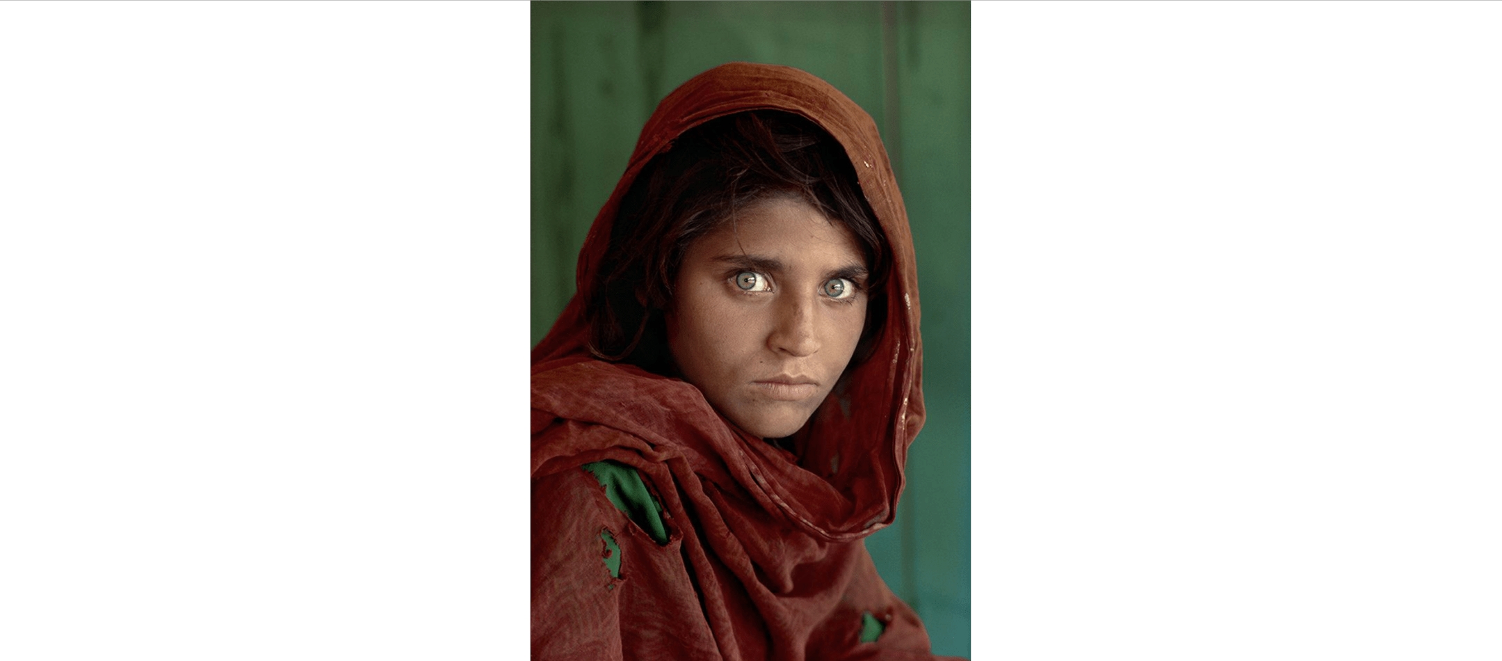 Steve McCurry Afghan Girl