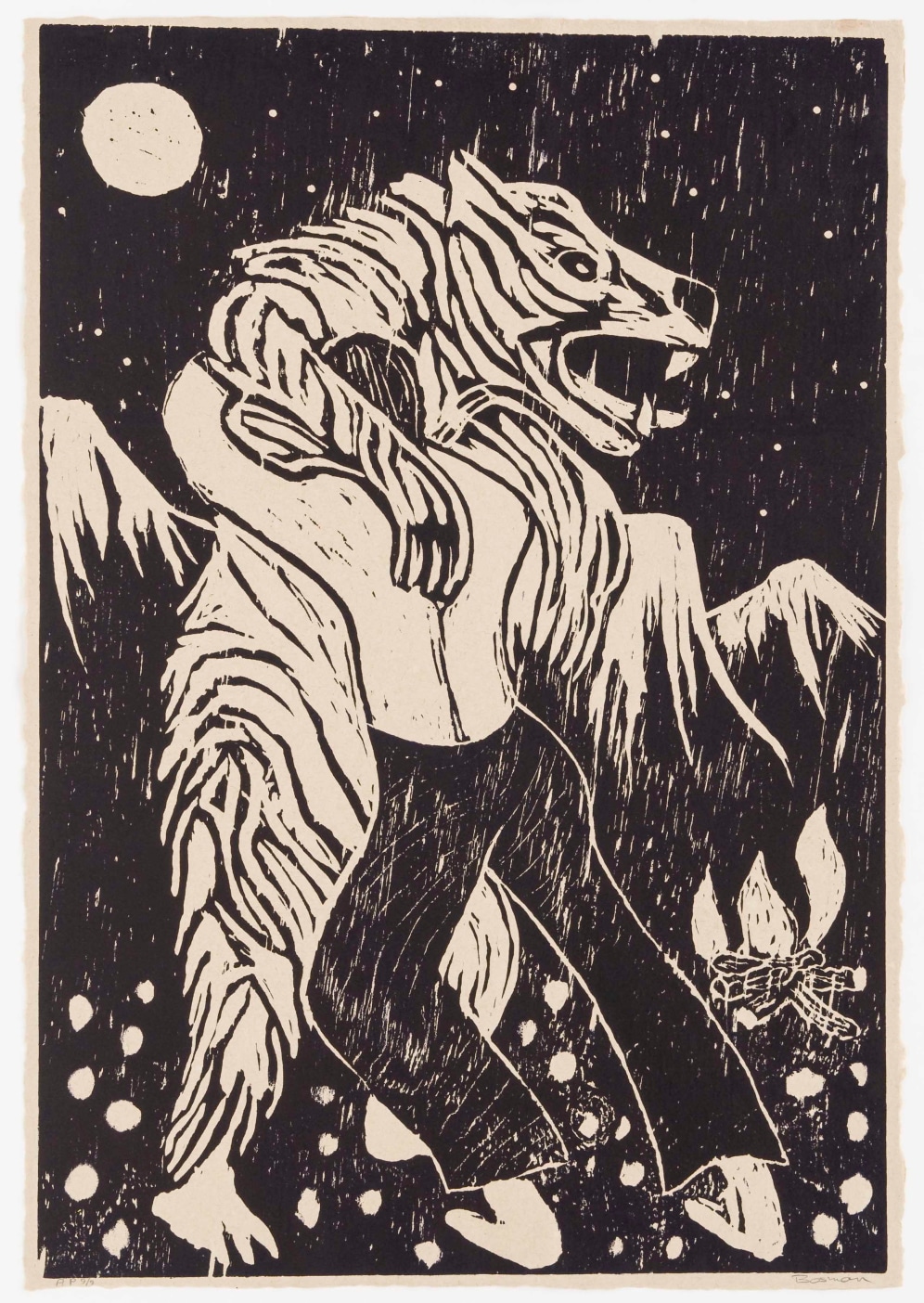 bosman adversaries woodcut