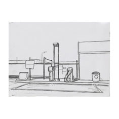 Study for Texaco Drawing