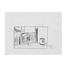 Study for Texaco R Drawing