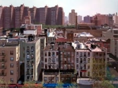 Andrew Lenaghan Looking East over Allen Street from Adam&#039;s Roof