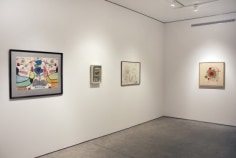 Installation view, Roy De Forest, Selected Works, 1960-1969, George Adams Gallery, New York, 2013.