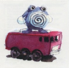 Andrew Lenaghan 'Poliwhirl on Airport Crash Tender,' 2001-2002