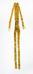Lesley Dill Yellow Poem Suit (Extaxie), 2013
