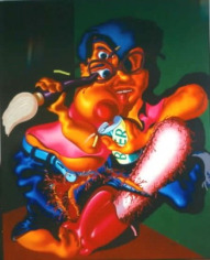 Peter Saul Oedipus Junior