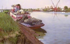 Andrew Lenaghan The GW Rodgers at Liberty State Park (Rear View),&nbsp;1998