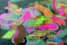 Peter Saul Suburban Houses II, 1969