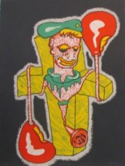 Peter Saul GI on the Cross, 1967