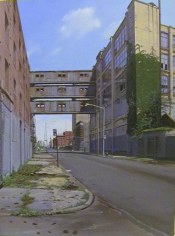 Andrew Lenaghan Looking North on West Street, Greenpoint, Brooklyn