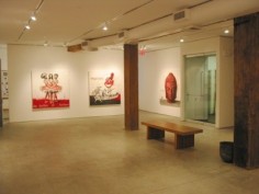 Enrique Chagoya Exhibition Installation