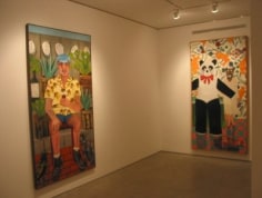 Joan Brown Installation view