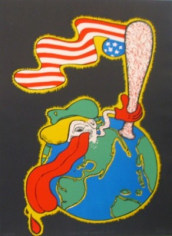 Peter Saul World of America #2, 1967