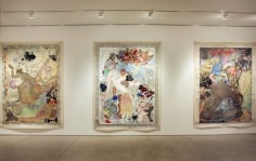 Installation view, James Barsness, A Survey of Paintings, 1996-2008, George Adams Gallery, New York, 2012.