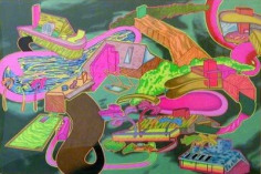 Peter Saul Suburban Houses ll