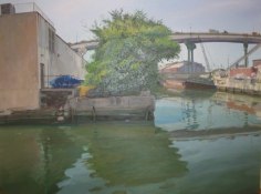 Andrew Lenaghan Gowanus Canal Tree, 2006