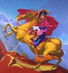 Peter Saul 'Napoleon Crossing the Alps,' 1976-1977