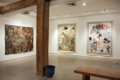 Installation view, James Barsness, A Survey of Paintings, 1996-2008, George Adams Gallery, New York, 2012.