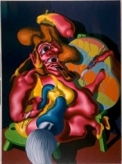 Peter Saul Woman Artist II