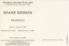 Diane Edison Show Announcement (continued)