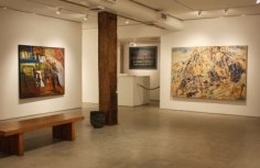 Installation view, Jack Beal, Alfred Leslie, and Philip Pearlstein and the Emergence of a New Realism: Paintings and Drawings, 1960-1990, George Adams Gallery, New York, 2012.