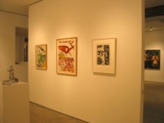 Installation view, H.C. Westermann, Woodcuts, Linocuts, and Lithographs 1962-1975,​ George Adams Gallery, New York, 2010.