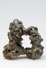 Viridian Grotto, 2010Ceramic, luster glaze14 x 12 1/2 x 10 inches (35.6 x 31.8 x 25.4 cm)