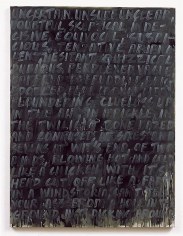 Mel Bochner Uncertain, 2007 Oil on canvas80 x 60 inches (203.2 x 152.4 cm)