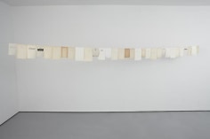 Timeline I, 201031 book pages and copper wireLength: 19&#039;10&quot;