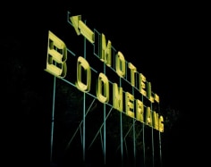 Motel Boomerang2008C-print43 1/4 x 54 1/2 inches (109.9 x 138.4 cm)Edition 2/6TD 1875