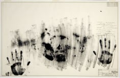 Jasper Johns, Skin with O&#039;Hara Poem, 1965, Lithograph