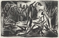 Jackson Pollock, Ritual Scene, 1937, Lithograph