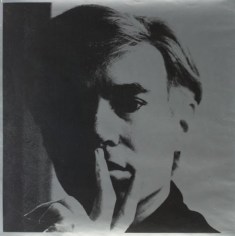  Andy Warhol, Self-Portrait, 1966, Offset lithograph, 23 x 23 inches