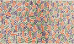 Jasper Johns, Scent, 1976, Lithograph, linocut, and woodcut