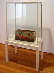 JOSEPH BEUYS, Electric Power Aggregate, 1968, Fat, cardboard, pencil, 9 3/4 x 20 x 8 3/4 inches