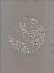 VOLTA NY 2017, NATASHA MAZURKA | PHYLOGENIC XII | HAND EMBOSSED PARCHMENT PAPER | 12 X 8,5 INCHES | 2013