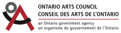 "Cheryl Pagurek remercie chaleureusement le soutien financier du Conseil des arts de l'Ontario et de la Ville d'Ottawa",  