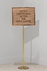 Maynard Monrow Untitled / Apocalypse (Gold/Gold), 2020