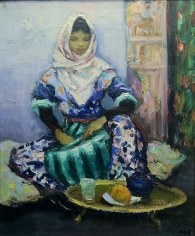 Marcel Dyf Moroccan Girl Oil on canvas