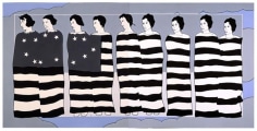 JOHN WESLEY, Nine Female Inmates of the Cincinnatti Workhouse Participating in a Patriotix Tableau,&nbsp;1976
