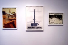 Framed Beuys posters, gallery view