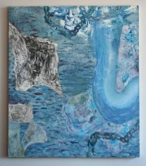 water-like abstract painting
