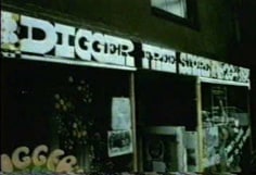 Photo of storefront for the 'Digger Free Store'