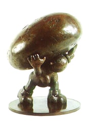 Woman Bearing Rock