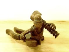 Man with Bolt and Pliers