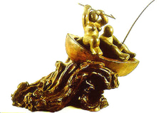 Boat with Wave