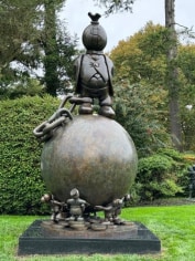 Moneybag Man with Ball and Chain