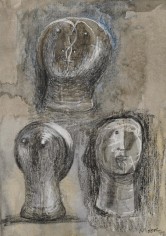Henry Moore, Three Heads, 1979