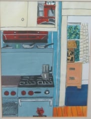 Joan Brown 'Kitchen,' 1971